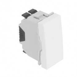 SINGLE POLE SWITCH - 1 MOD WHITE  